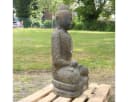 Oriental Galerie Buddha Figur Greenstone 100 cm Wetterfest Bild 4