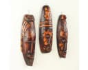 Oriental Galerie 3er Set Ethno Wandmasken Afrika Dekofiguren Bild 1