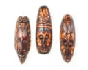 Oriental Galerie 3er Set Ethno Wandmasken Afrika Dekofiguren Bild 2
