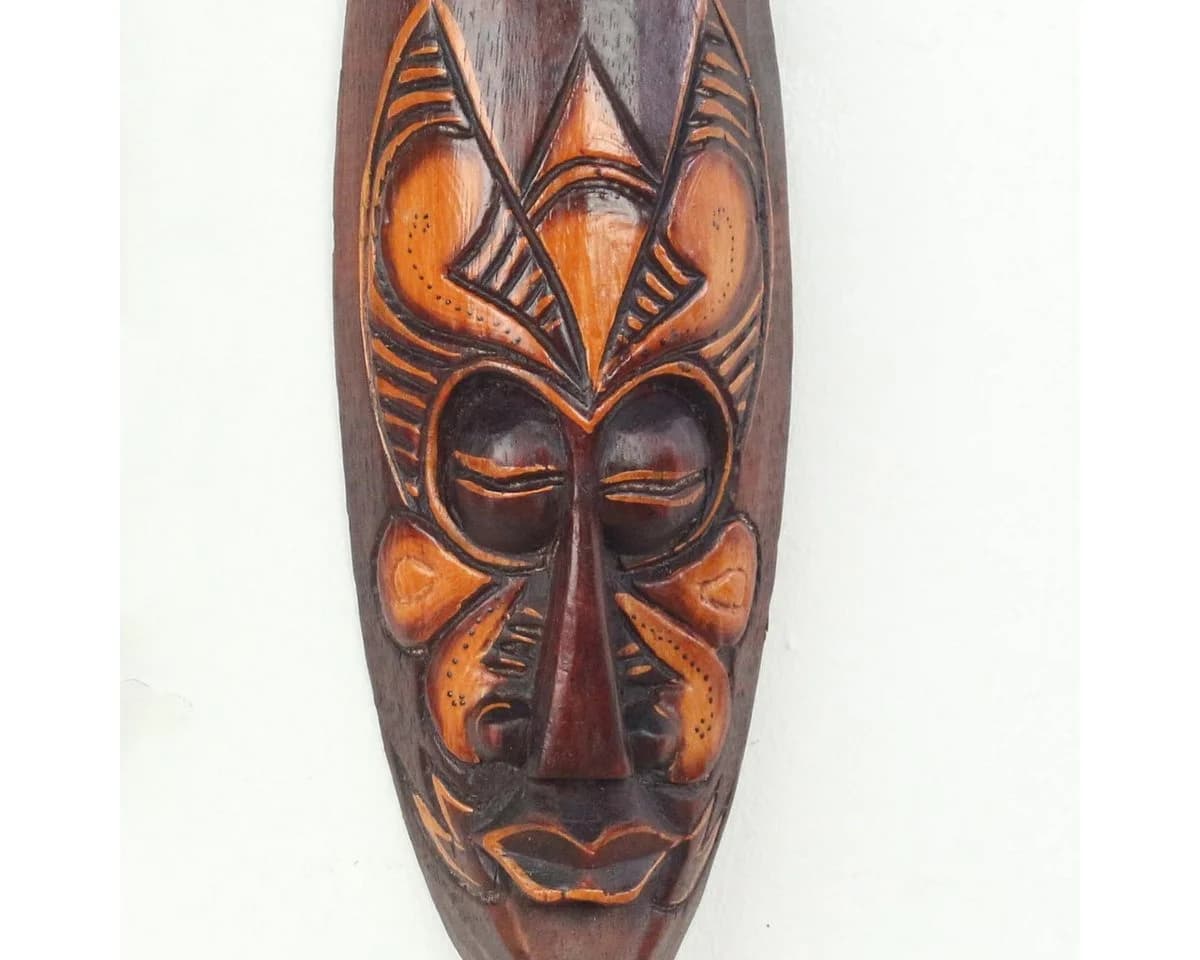 Oriental Galerie 3er Set Ethno Wandmasken Afrika Dekofiguren - Bild 4