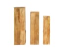 Oriental Galerie Blumenhocker Massivholz Viereckig Natur Bild 3