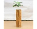 Oriental Galerie Blumenhocker Massivholz Viereckig Natur Bild 4