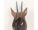 Oriental Galerie 3er Set Wandmasken Giraffe Zebra Antilope Holz Bild 4