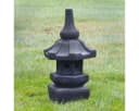 Oriental Galerie Garten Pagode Dekofigur 38 cm Handarbeit Bild 1