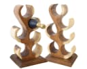 Oriental Galerie Weinhalter 6 Flaschen Modell 3 Beige Holz Bild 2