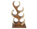 Oriental Galerie Weinhalter 6 Flaschen Modell 3 Beige Holz Bild 4