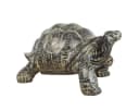 Oriental Galerie Dekofigur Schildkröte Gartenfigur aus GRC Grau Bild 5