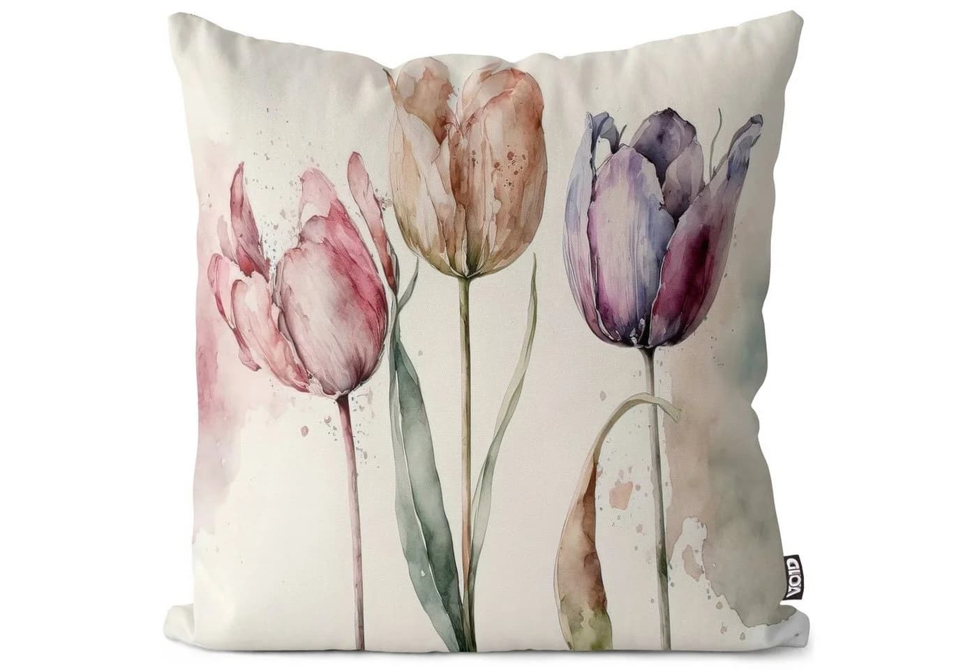 VOID Kissenbezug Blumenmotiv Bunt Modern - Bild 2