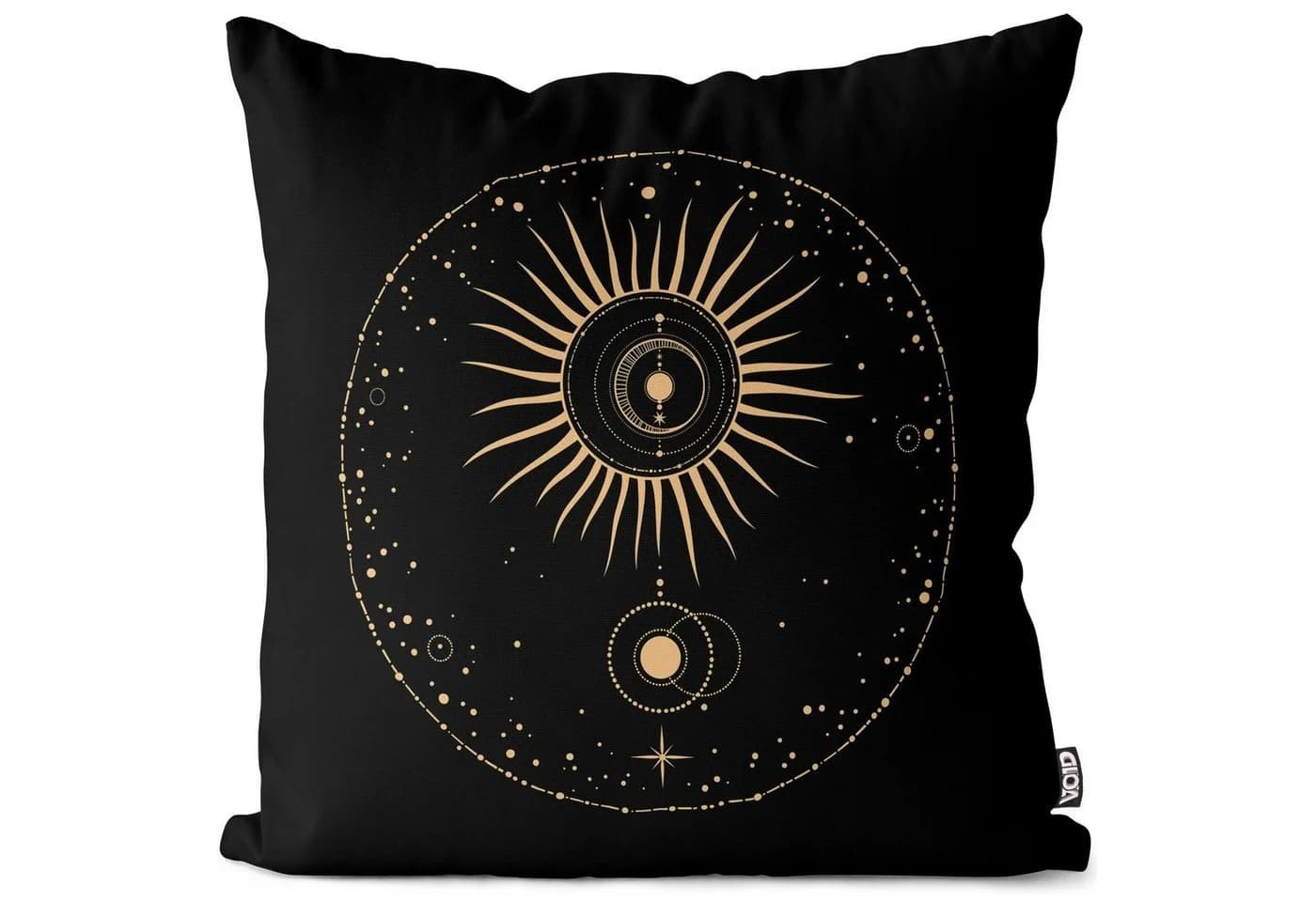 VOID Kissenbezug Gold Sternzeichen Motiv - Bild 2