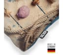 VOID Kissenbezug Seestern Muschel Motiv Bunt Bild 1