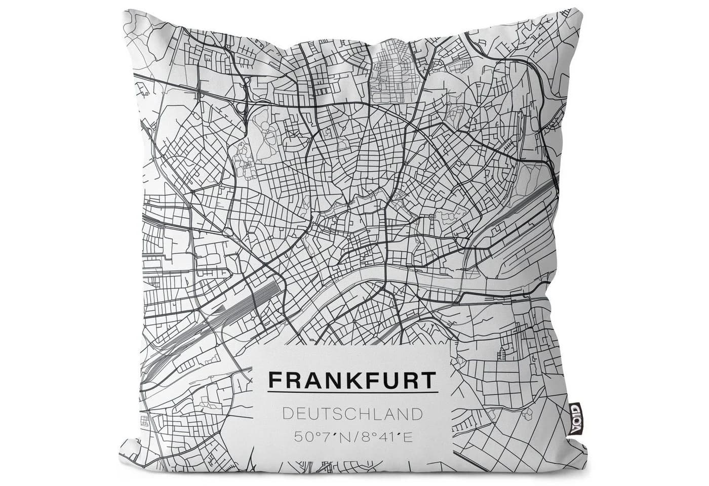 VOID Kissenbezug Frankfurt Stadtkarte Bunt - Bild 2