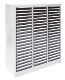 PROREGAL® Aktenschrank Schubladencontainer Kobra Grau mit 5 Schubladen Bild 2