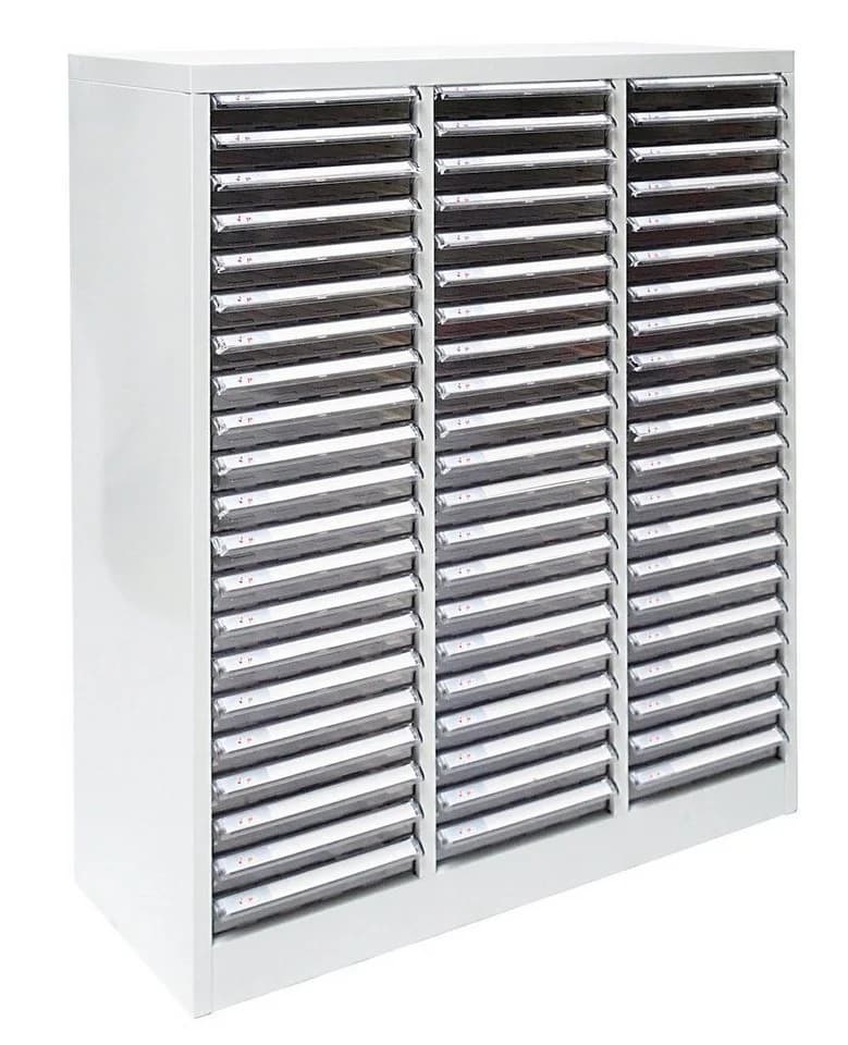 PROREGAL® Aktenschrank Schubladencontainer Kobra Grau mit 5 Schubladen - Bild 2