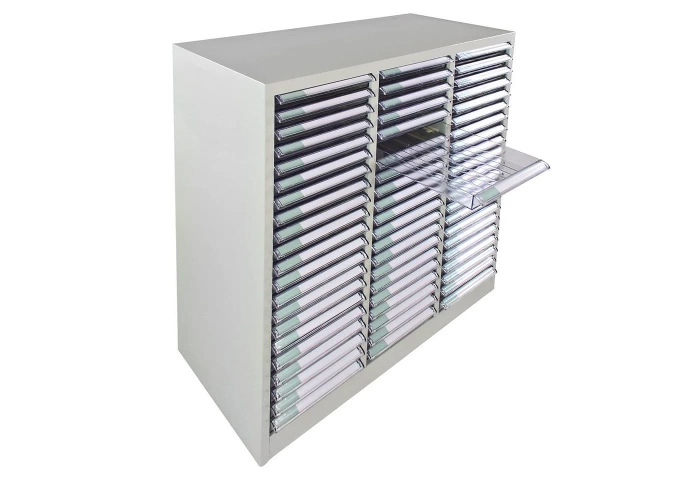 PROREGAL® Aktenschrank Schubladencontainer Kobra Grau mit 5 Schubladen - Bild 3