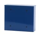 PROREGAL® Wandgarderobe Wandbriefkasten Granadan Stahl Blau Bild 3