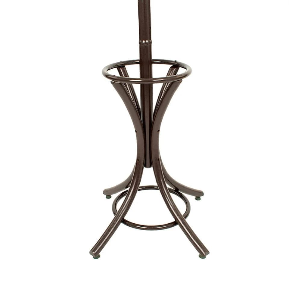 PROREGAL® Garderobenständer Braun Holz 12 Haken - Bild 3