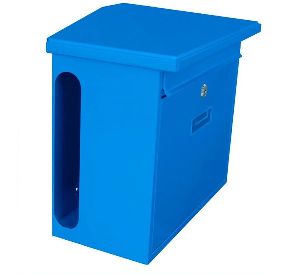 PROREGAL® Wandbriefkasten Zamoran Anthrazit