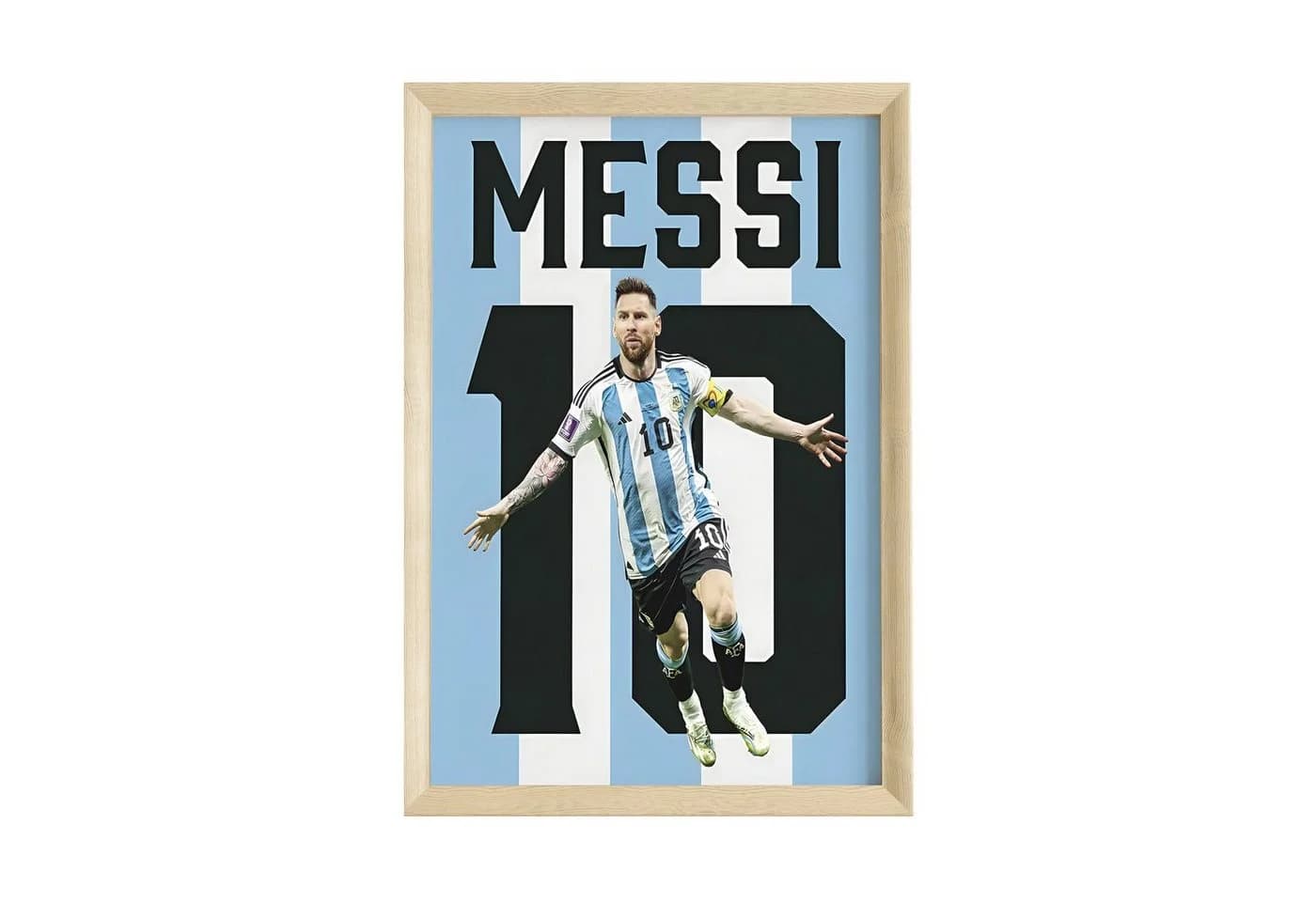 JUSTGOODMOOD Poster Lionel Messi 10 Argentinien Fußball - Bild 2