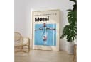 JUSTGOODMOOD Poster Premium Lionel Messi Argentinien Fußball Bunt Bild 3