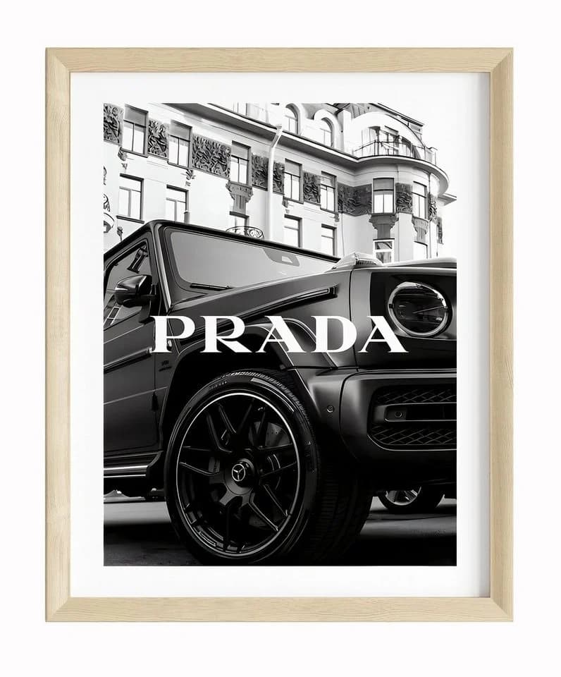 JUSTGOODMOOD Poster Premium Mercedes G-Klasse ohne Rahmen - Bild 2