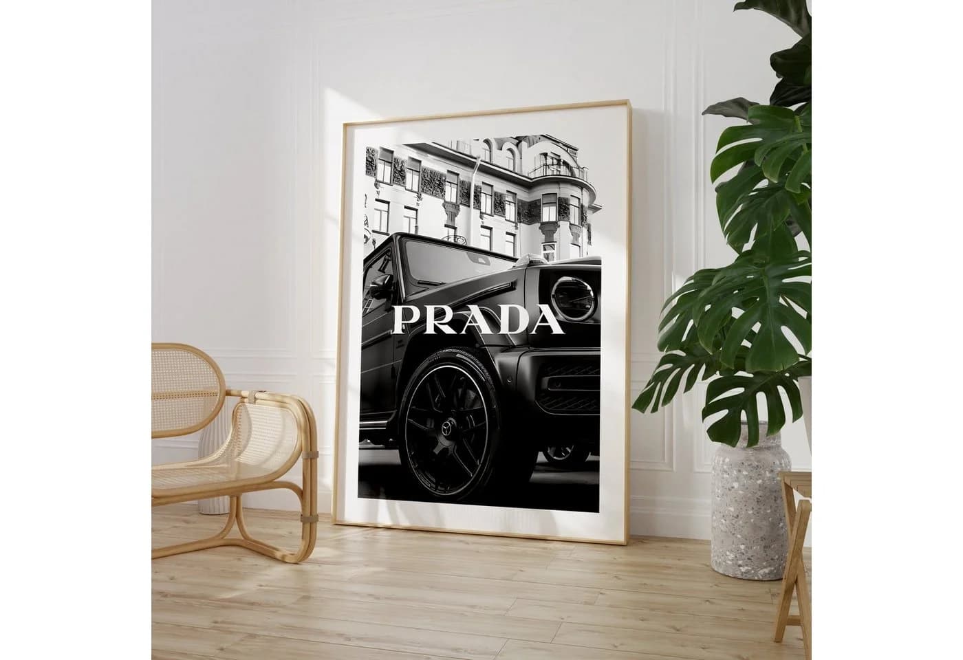 JUSTGOODMOOD Poster Premium Mercedes G-Klasse ohne Rahmen - Bild 3