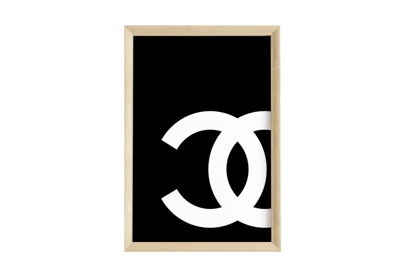 JUSTGOODMOOD Poster Premium ® Chanel Poster ohne Rahmen - Bild 2