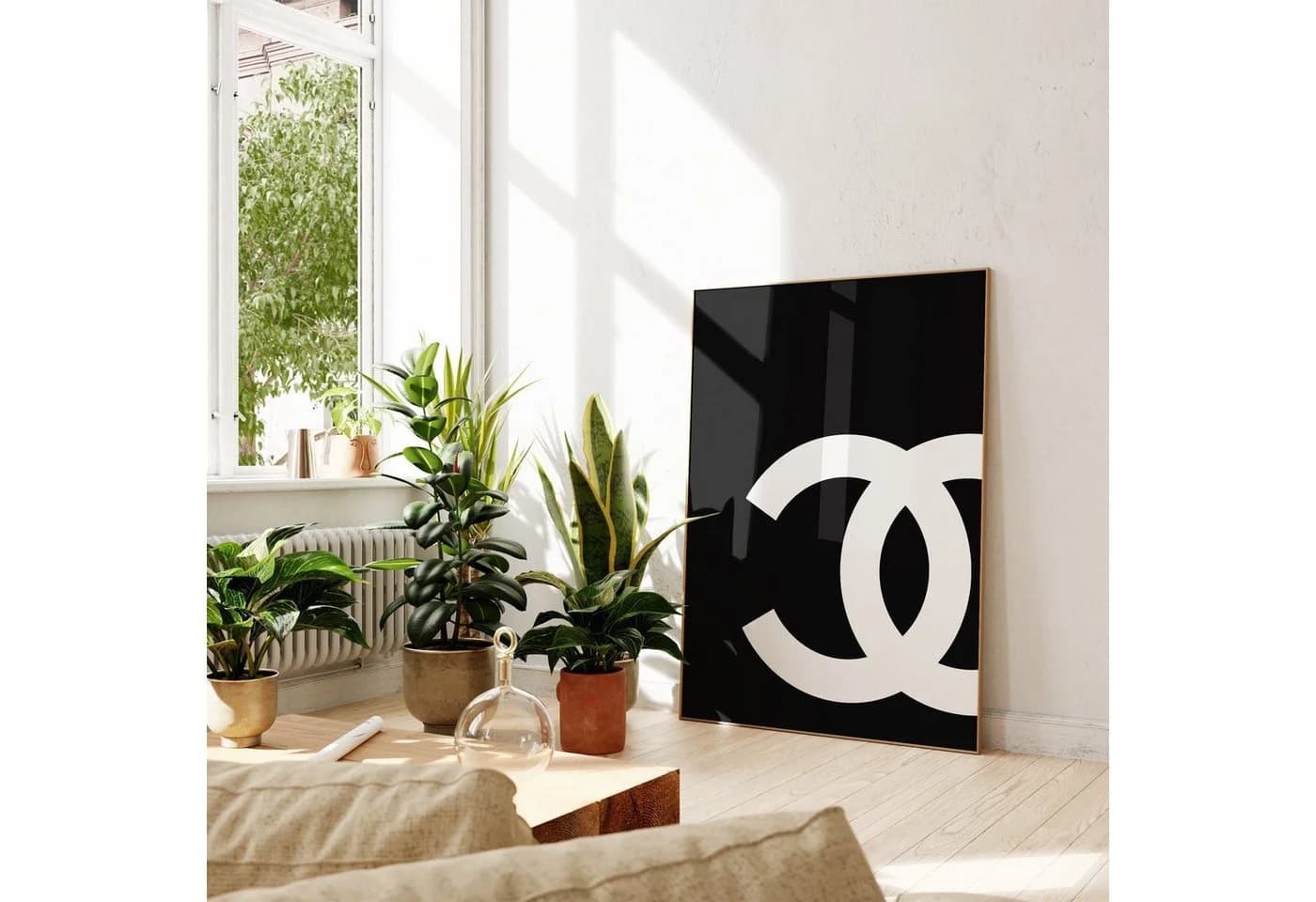 JUSTGOODMOOD Poster Premium ® Chanel Poster ohne Rahmen - Bild 3