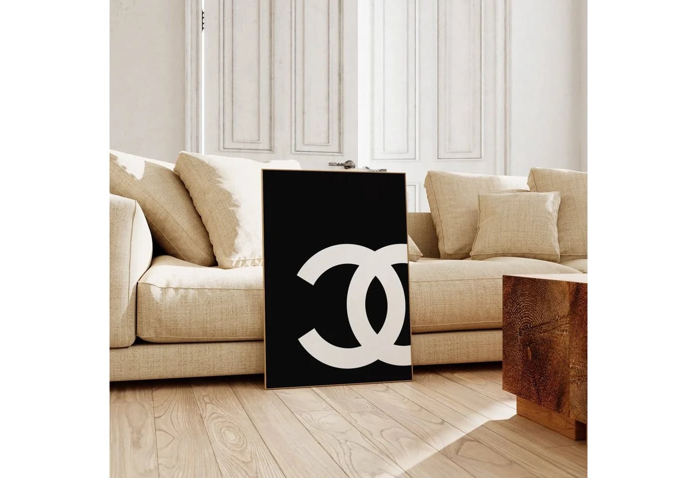 JUSTGOODMOOD Poster Premium ® Chanel Poster ohne Rahmen - Bild 4