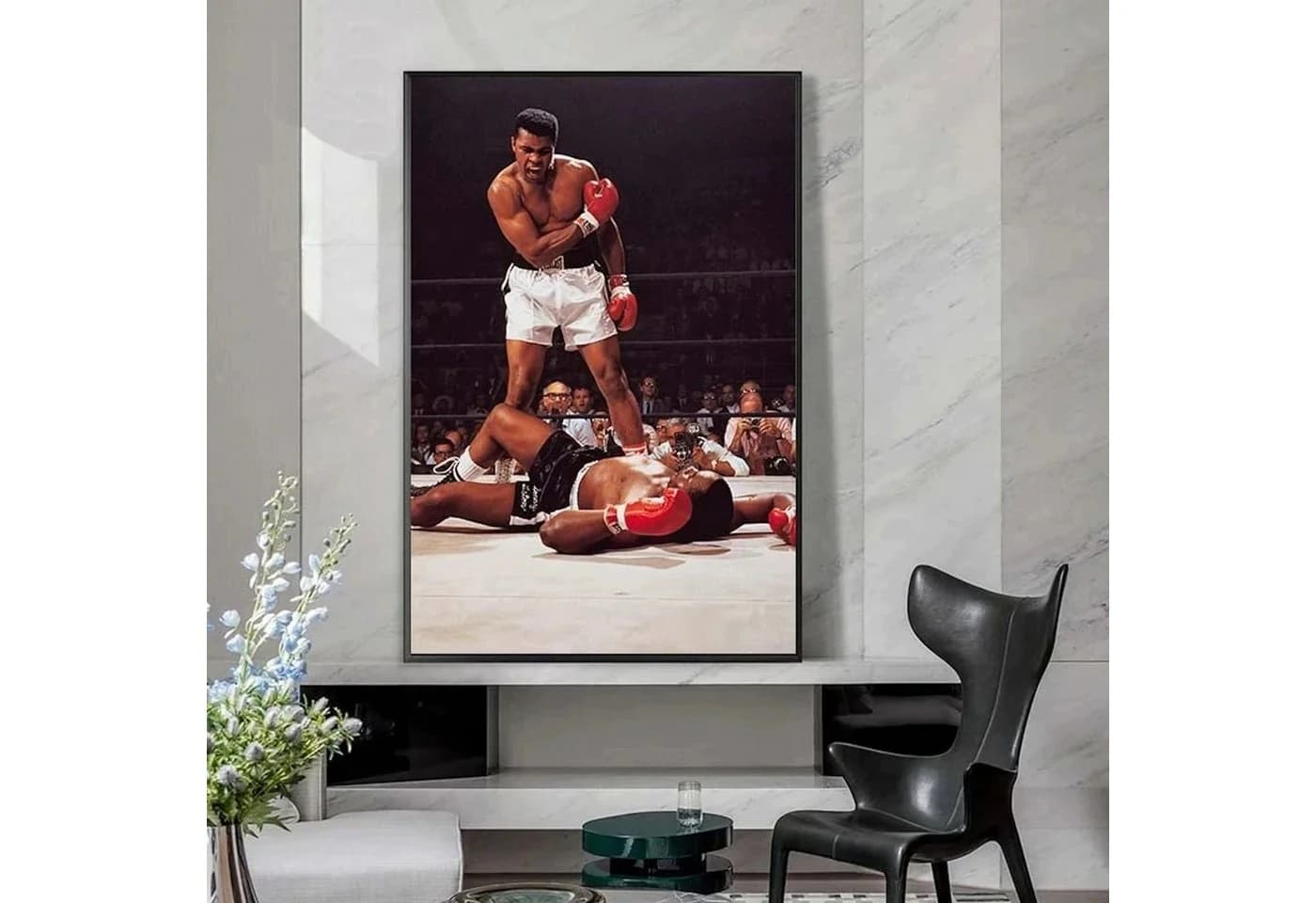 JUSTGOODMOOD Poster Muhammad Ali Boxer Größter aller Zeiten Baumwolle