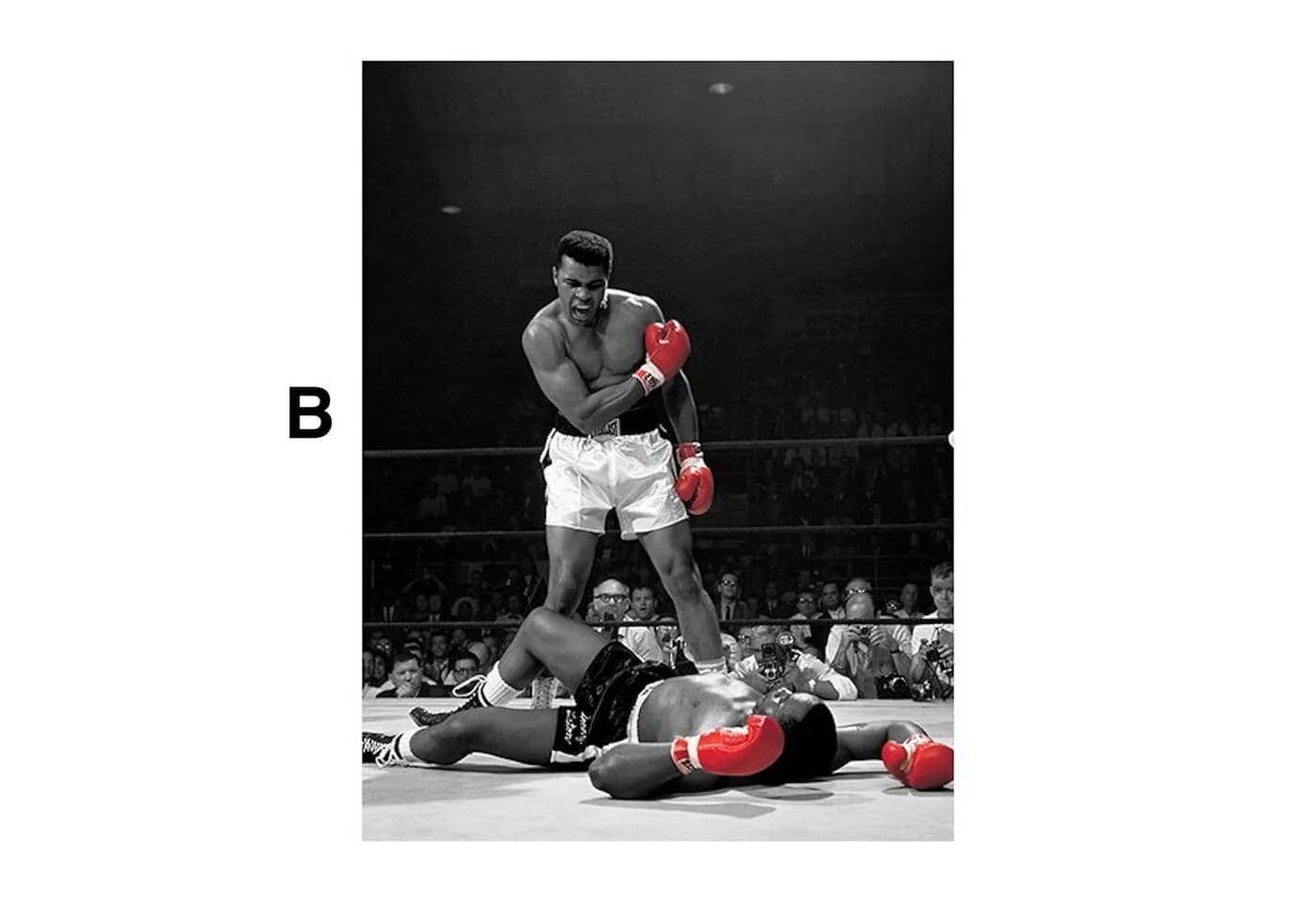 JUSTGOODMOOD Poster Muhammad Ali Boxer Größter aller Zeiten Baumwolle - Bild 4