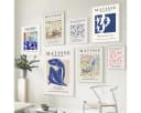 JUSTGOODMOOD Matisse Berggruen Poster auf Baumwolle HD-Druck Bild 1
