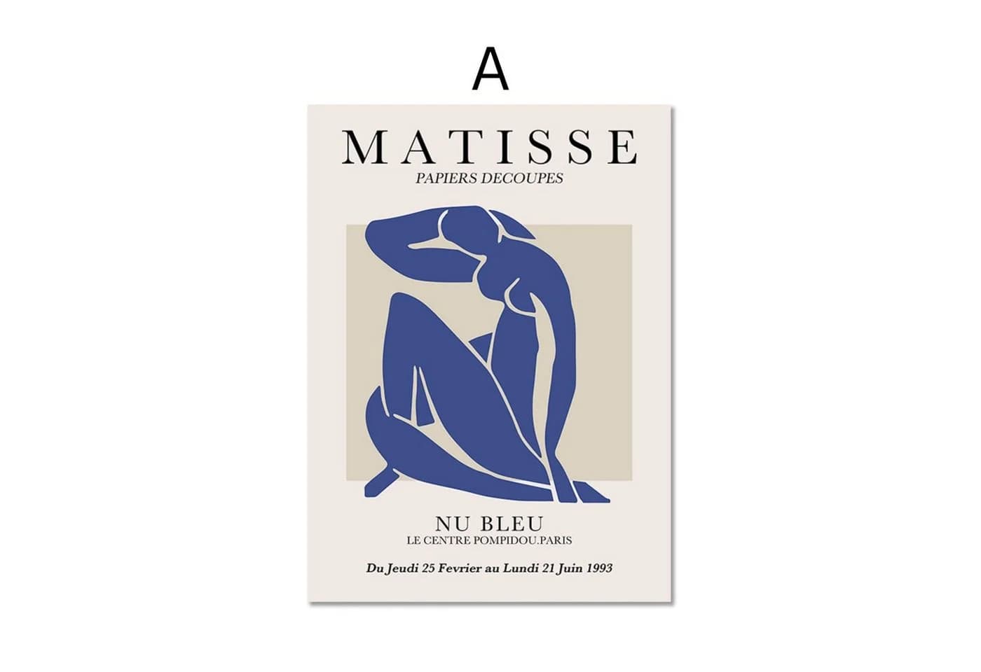 JUSTGOODMOOD Matisse Berggruen Poster auf Baumwolle HD-Druck - Bild 3