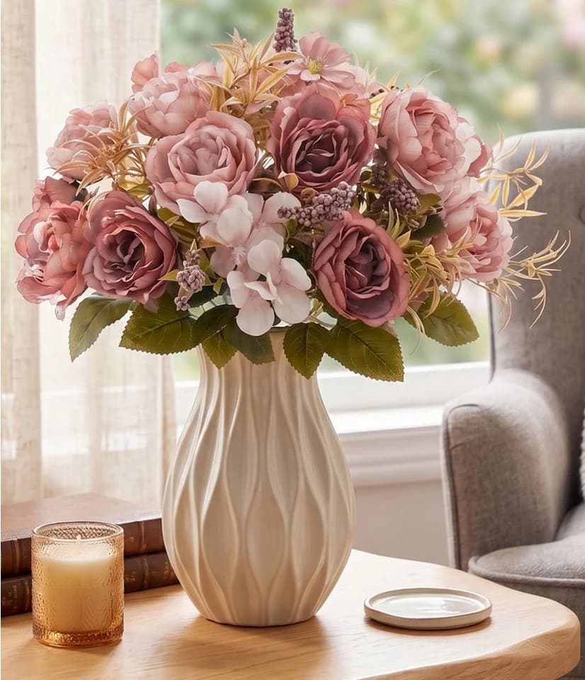 Fanci Home Kunstblumenstrauß Set Bunt Modern - Bild 2