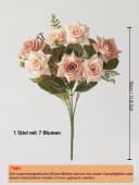 Fanci Home Kunstblumenstrauß Realistische Deko Blumen Set Bild 4