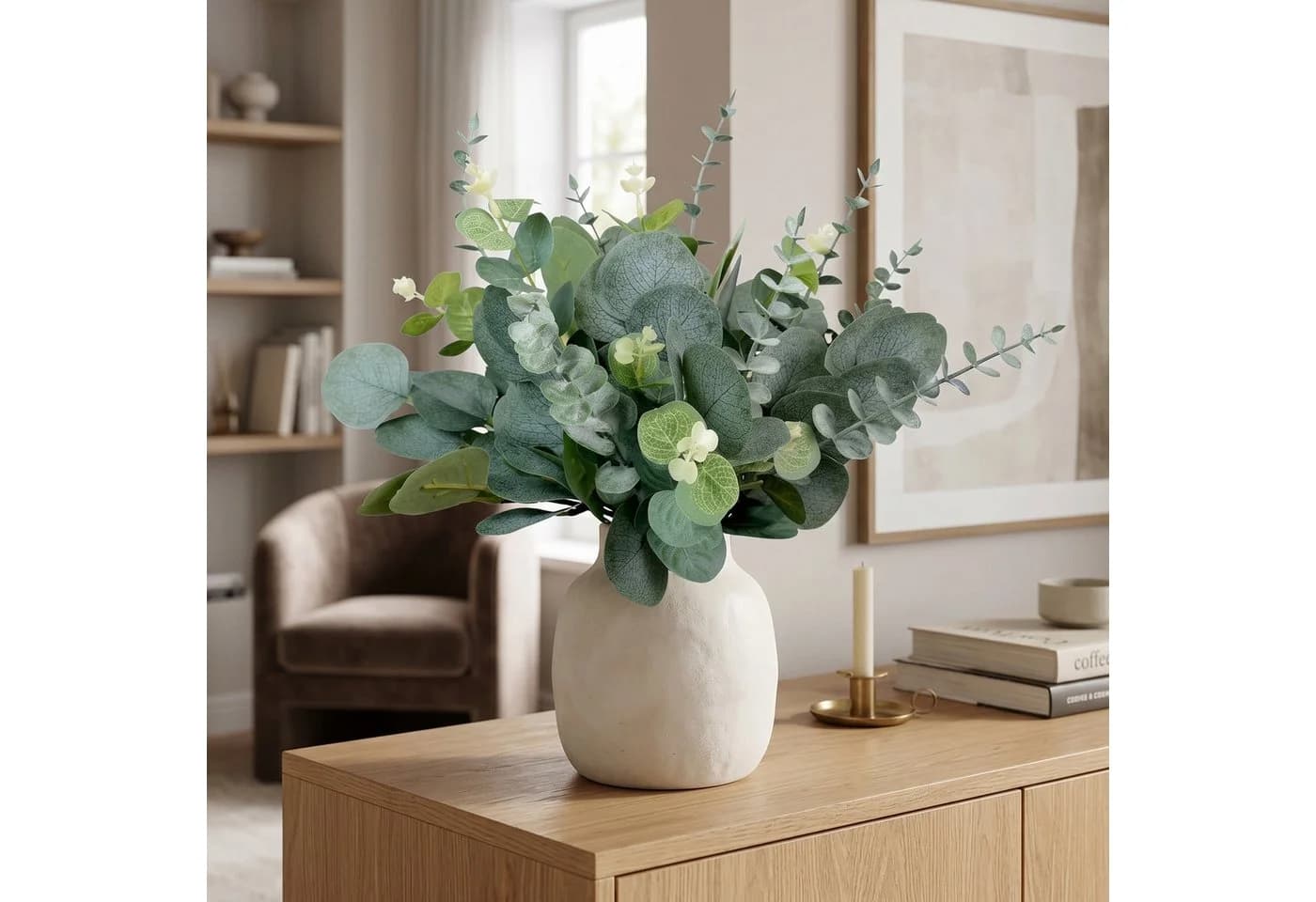 Fanci Home Kunstblumenstrauß 30er Set Realistisch Modern - Bild 3