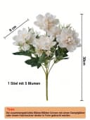 Fanci Home Kunstblumenstrauß Set Realistisch Tischdeko Modern Bild 4