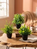 Fanci Home Kunstpflanzen Set Deko modern, realistisch Grün Bild 3