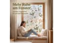 HomeBella Fensterfolie Buntglasoptik Blumen Schmetterlinge Dekorativ Bild 4