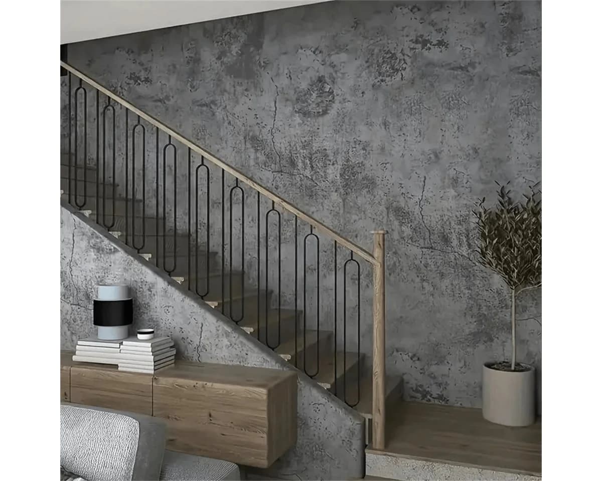 HomeBella Mustertapete Betonoptik Selbstklebend Rückstandsfrei Ablösbar - Bild 2