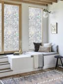 HomeBella Fensterfolie blickdicht selbsthaftend mit Blumen-Muster Bild 4