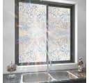 HomeBella Fensterfolie Sichtschutz selbsthaftend dekorativ UV-Schutz Bild 4