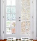 HomeBella Fensterfolie Sichtschutz statisch haftend blickdicht abwaschbar Bild 5
