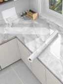HomeBella Mustertapete Selbstklebende Wandfolie Marmormuster Dekorative Tapete Bild 2