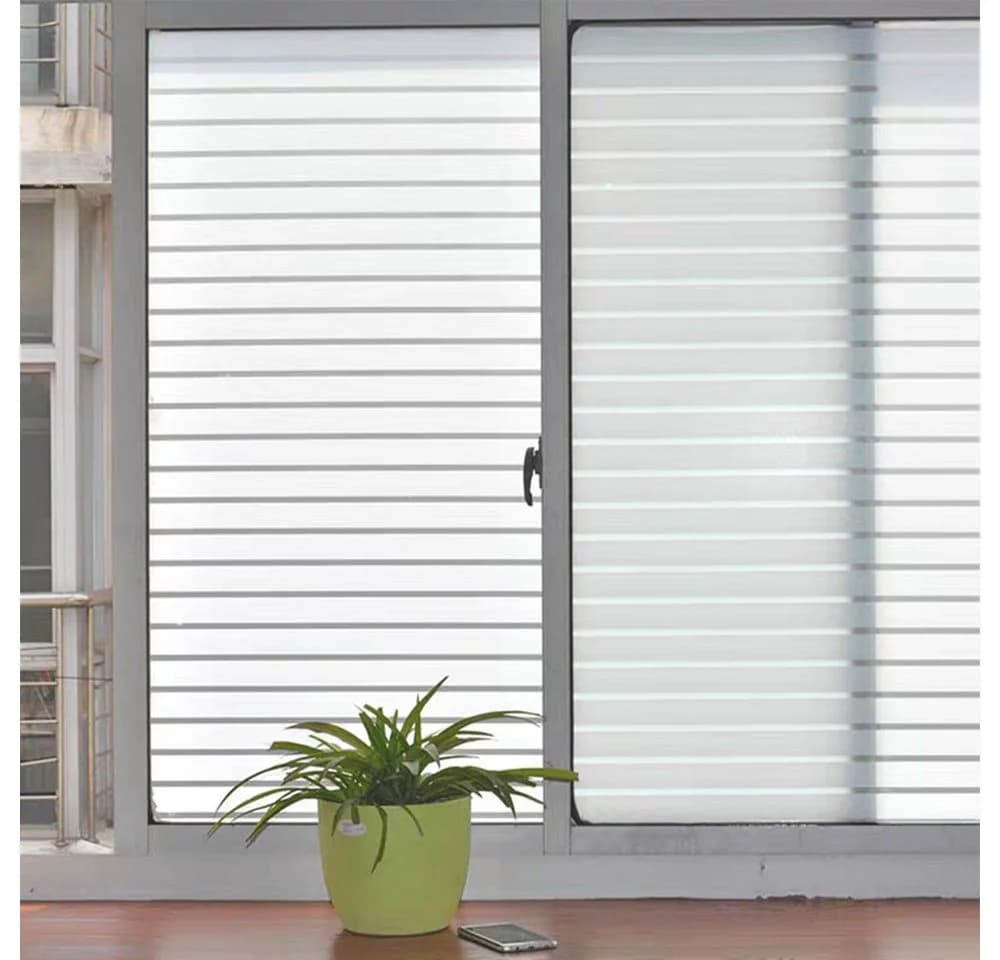 HomeBella Fensterfolie Statisch Haftend Milchglas Optik - Bild 2