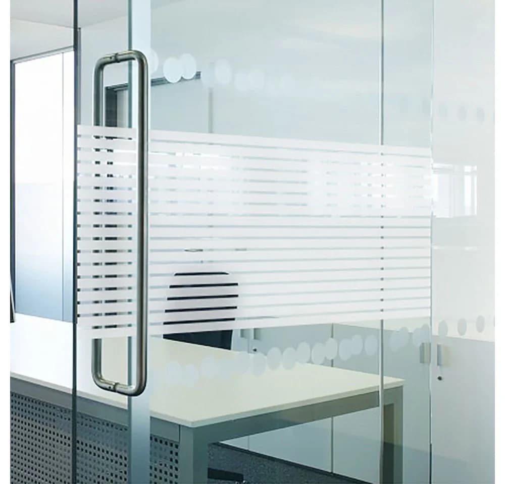 HomeBella Fensterfolie Statisch Haftend Milchglas Optik - Bild 4