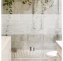HomeBella Fensterfolie Statisch Haftend Milchglas Optik Bild 5