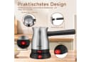 Scheffler Elektrische Kaffeekanne Edelstahl Schwarz 0,5 l Bild 5