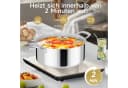 HOMELUX Suppentopf Edelstahl 20cm 2,3L Wabenstruktur Induktion Bild 5