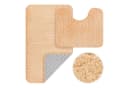 HOMELUX Badematte Badgarnitur 2-teilig mit Ausschnitt, weich & rutschfest, 2BL61 Bild 2