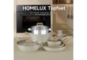 HOMELUX Topf-Set 12-tlg. Induktion Aluminium Edelstahl Beige/Schwarz Bild 5